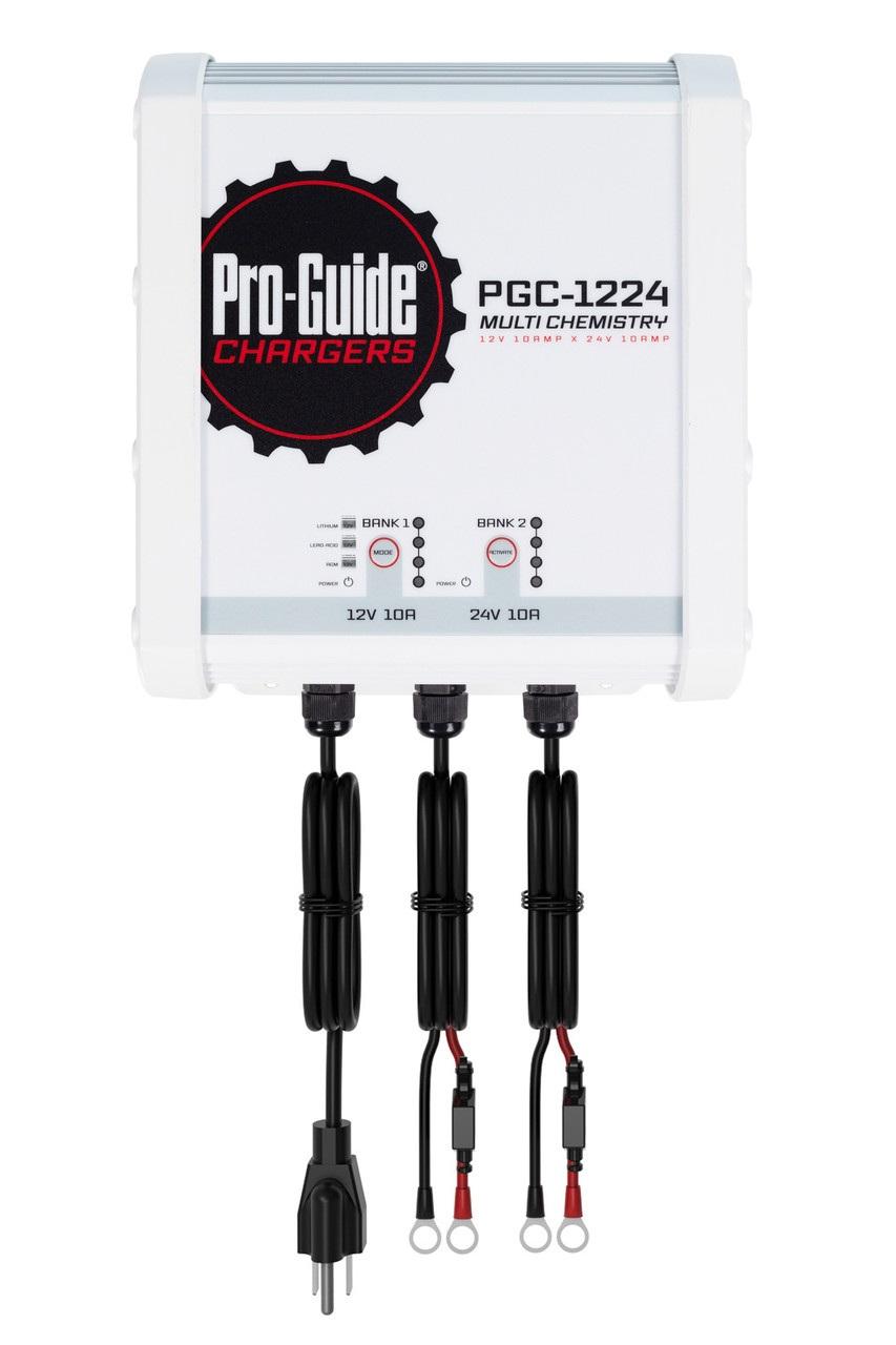 Pro-Guide PGC-1224 2-Bank Onboard Battery Charger — 12V & 24V
